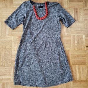 The Limited Heather gray dress
